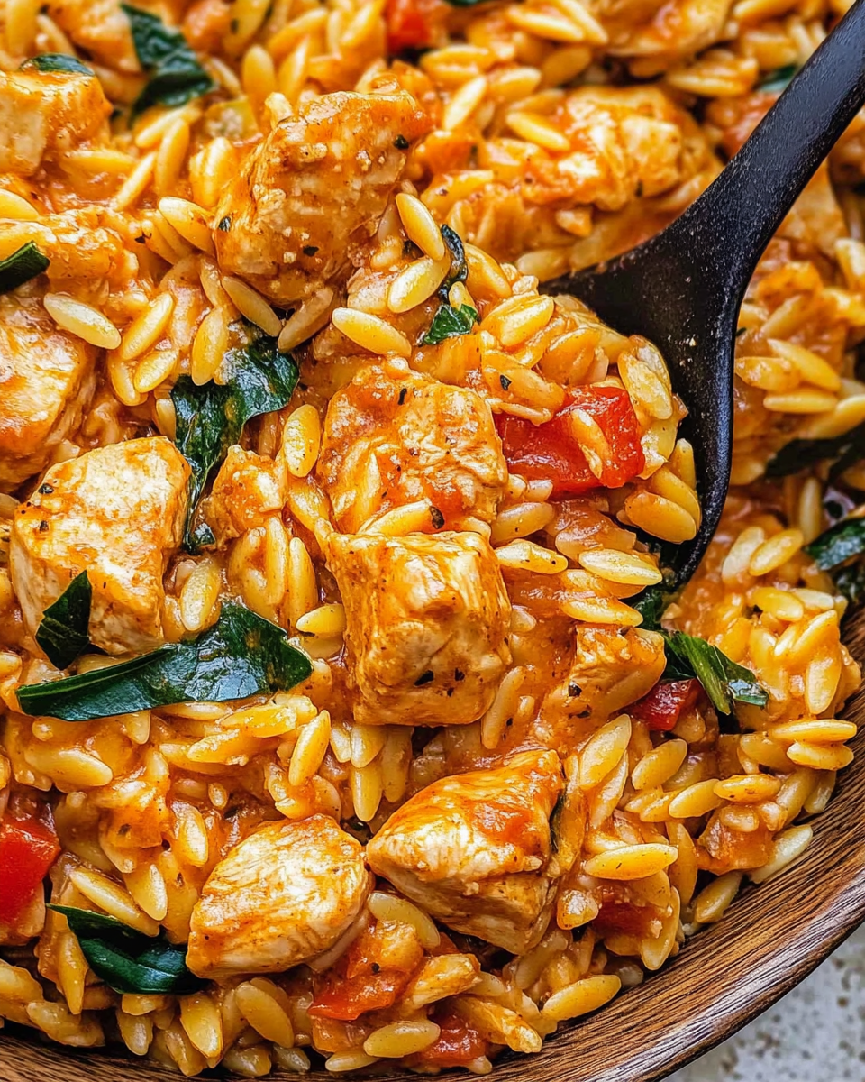 Cajun Chicken Orzo Recipe