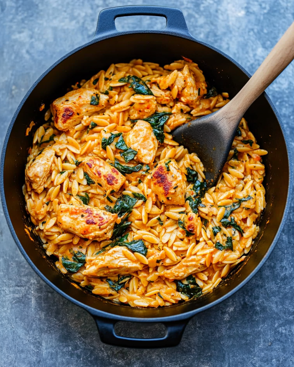 Cajun Chicken Orzo Recipe