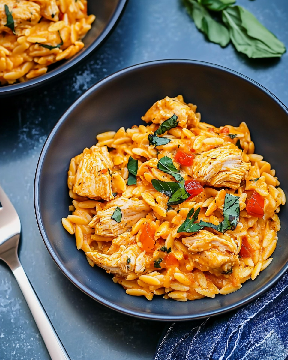 Cajun Chicken Orzo Recipe