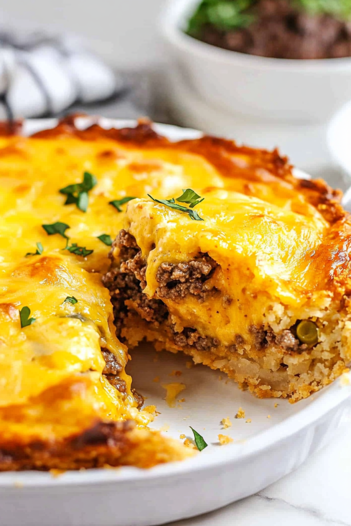 Cheeseburger Pie Recipe