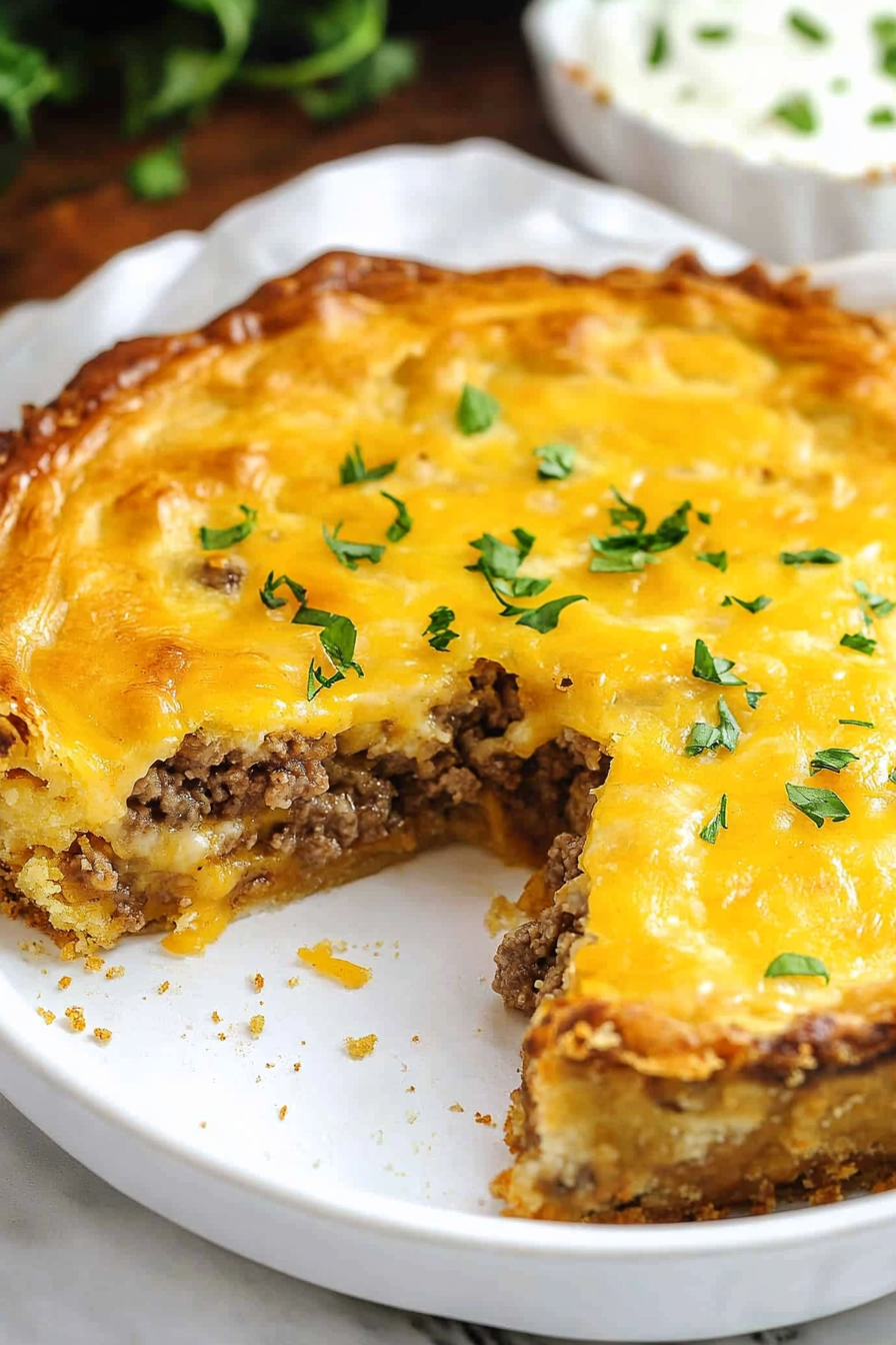 Cheeseburger Pie Recipe