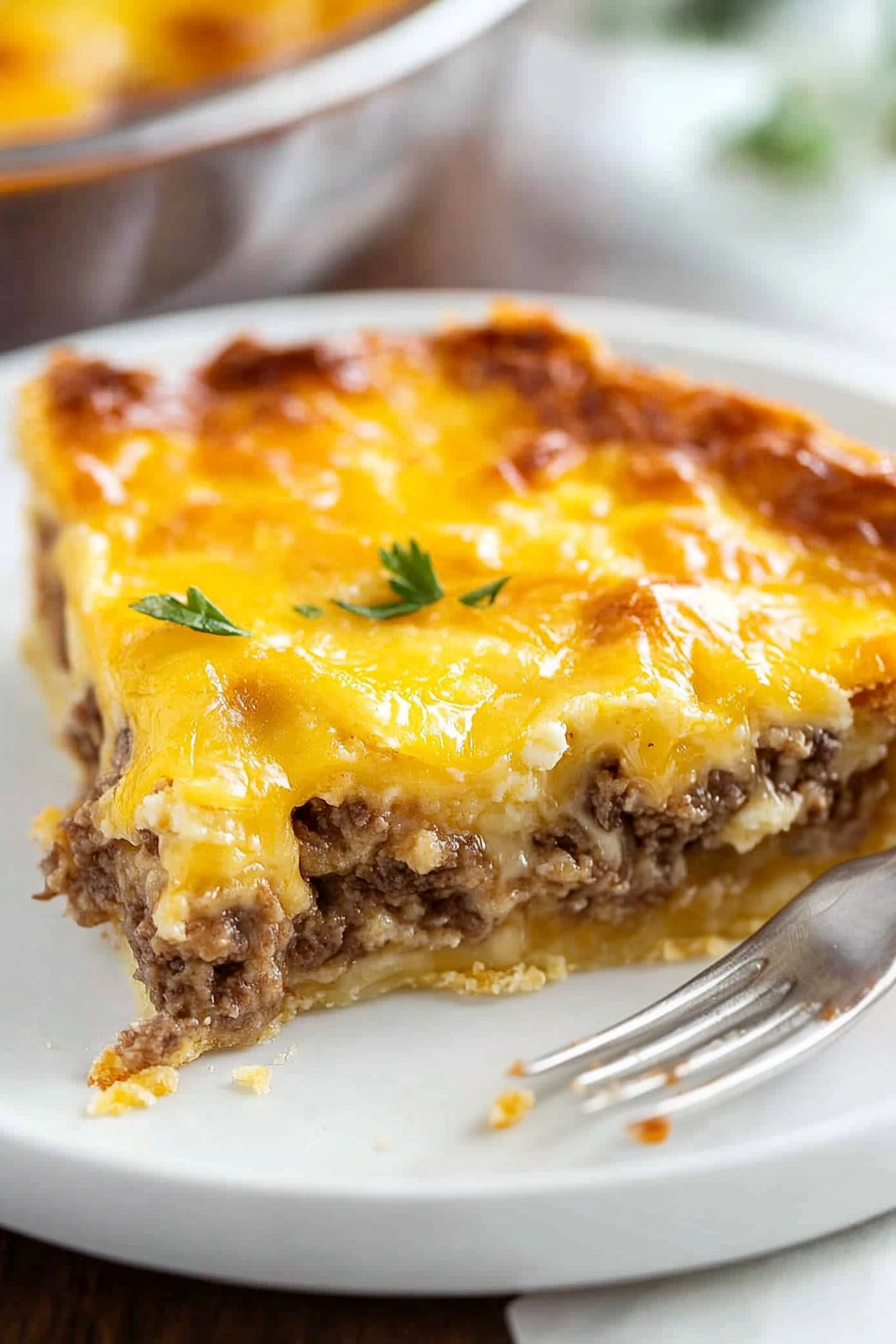 Cheeseburger Pie Recipe