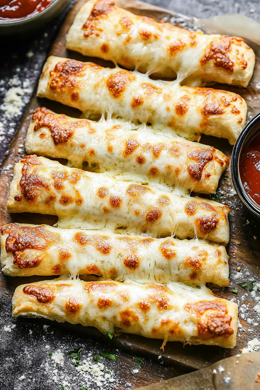 Cheesy Garlic Breadsticks Recipe