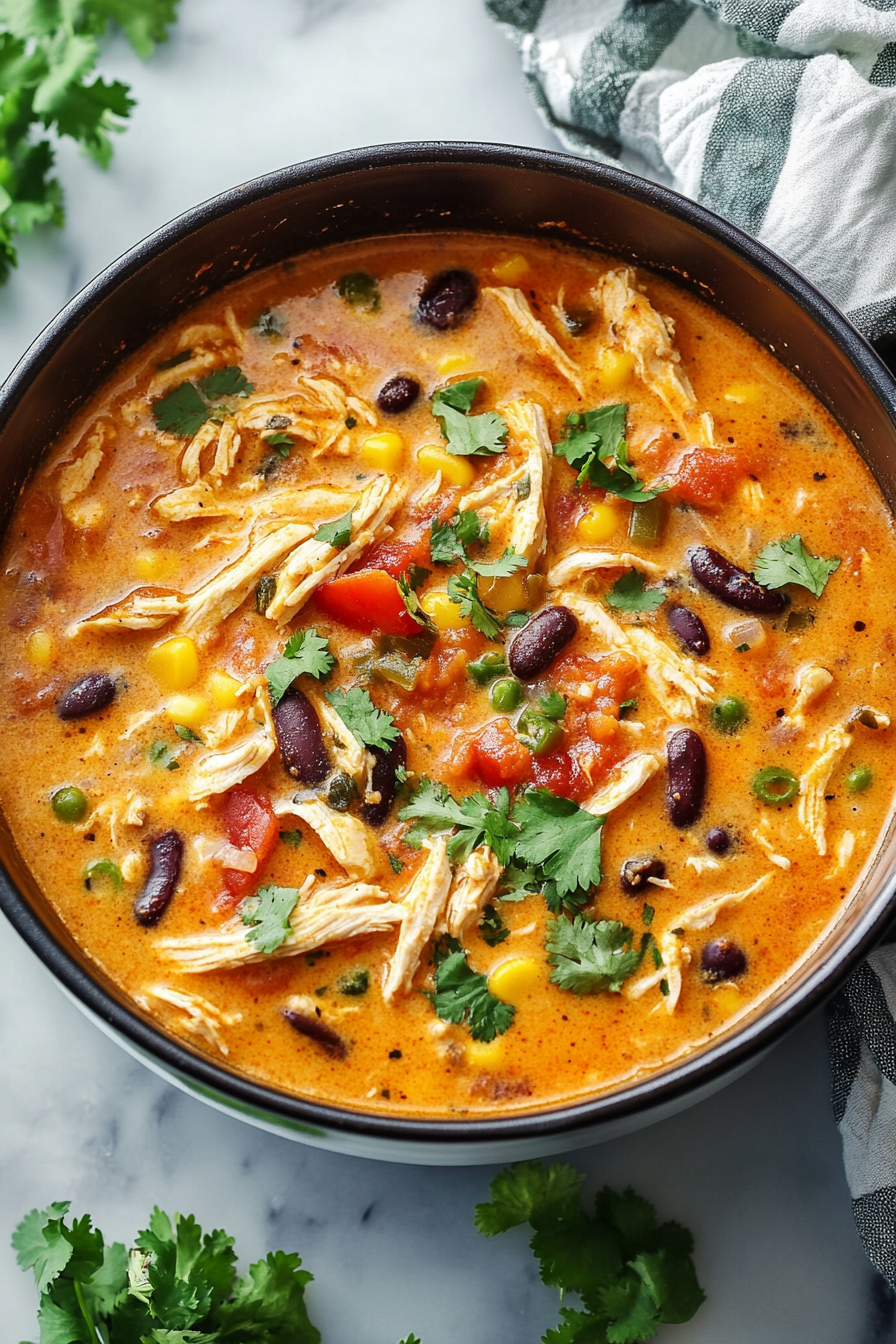 Chicken Enchilada Soup Recipe