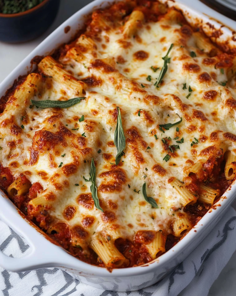 Classic Baked Ziti Recipe