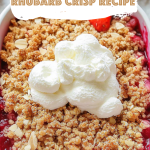 Classic Strawberry Rhubarb Crisp