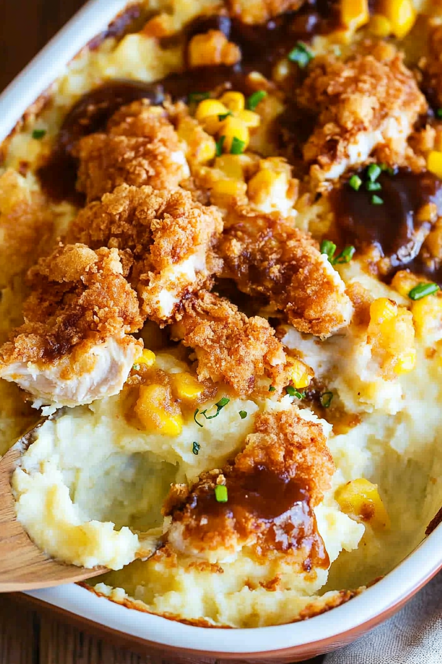 Creamy Mashed Potato Casserole