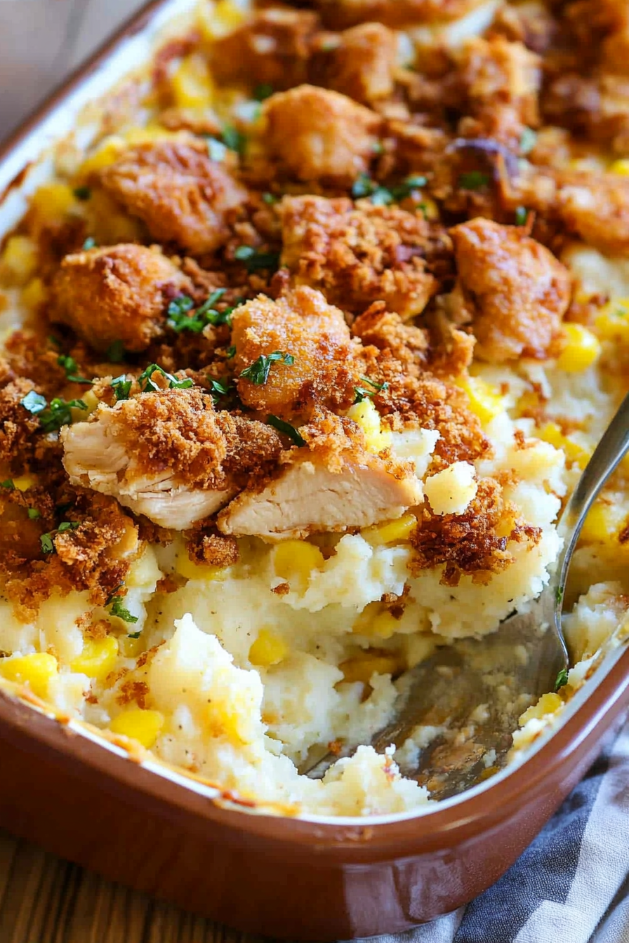 Creamy Mashed Potato Casserole