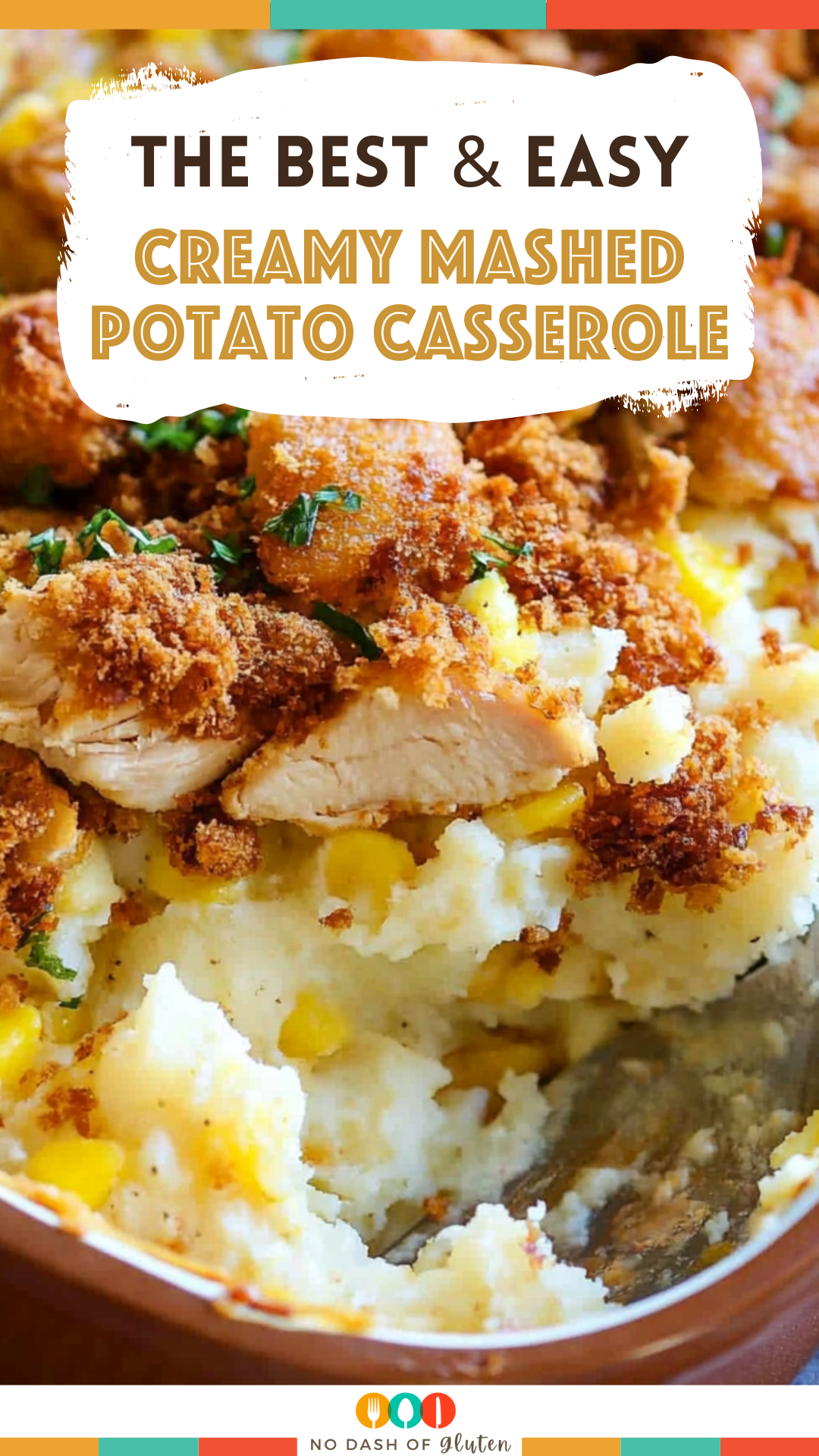 Creamy Mashed Potato Casserole