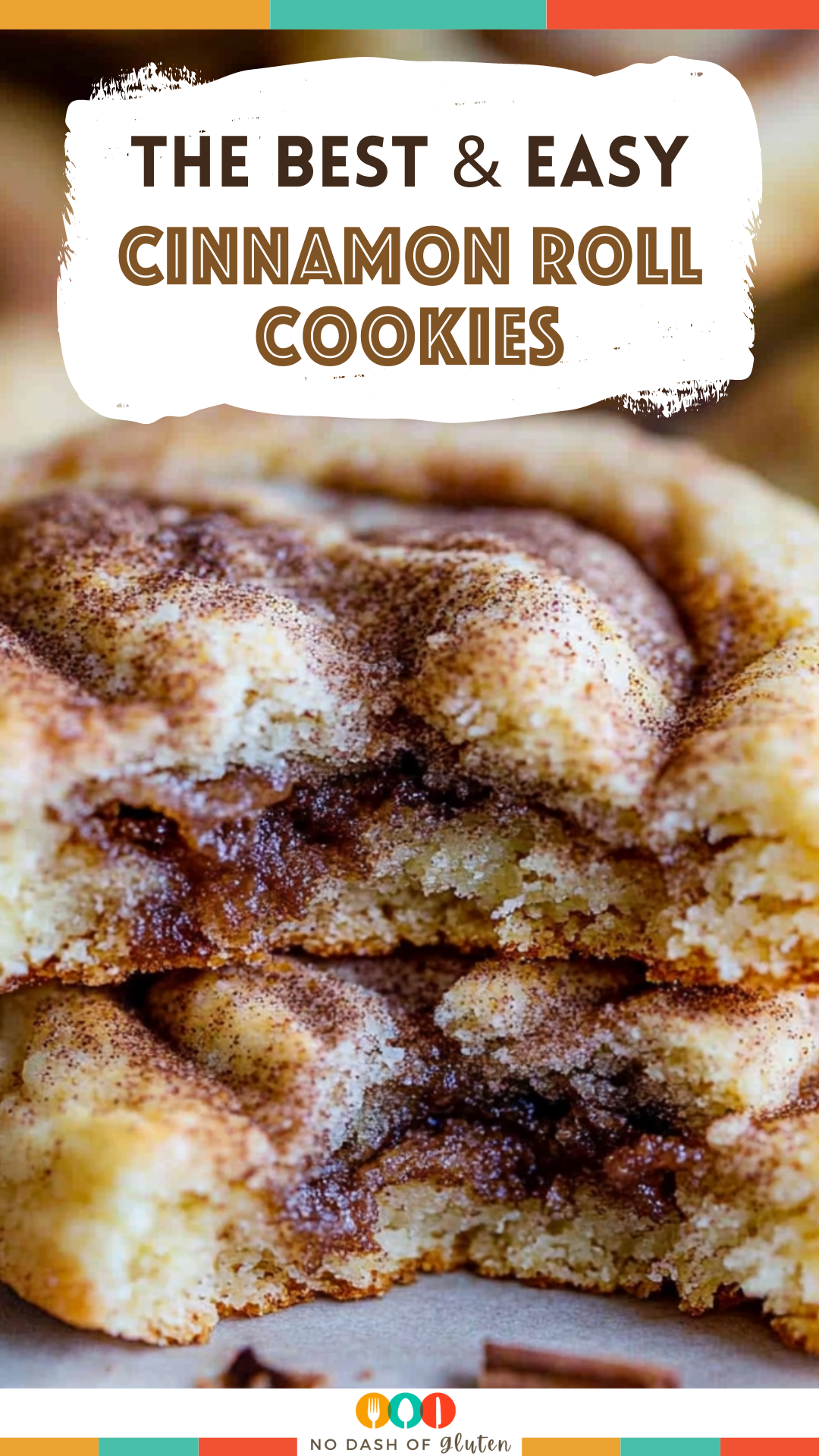 Easy Cinnamon Roll Cookies