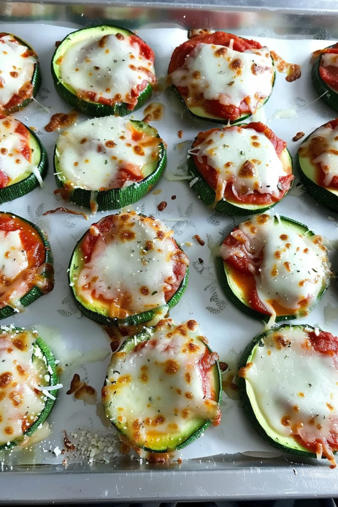 Keto Zucchini Pizza Bites Recipe