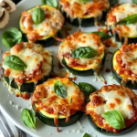 Keto Zucchini Pizza Bites Recipe