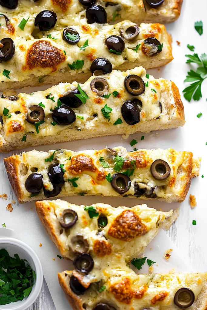 Easy Olive Cheese Bread