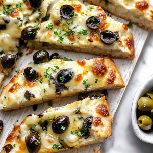 Easy Olive Cheese Bread