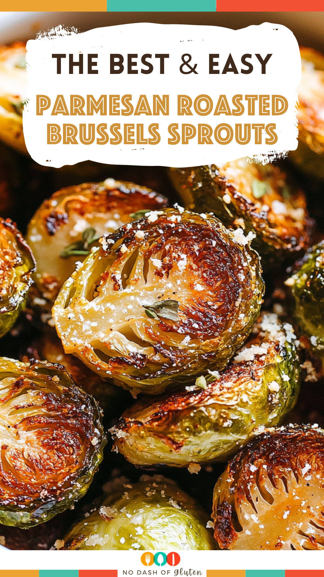 Easy Parmesan Roasted Brussels Sprouts