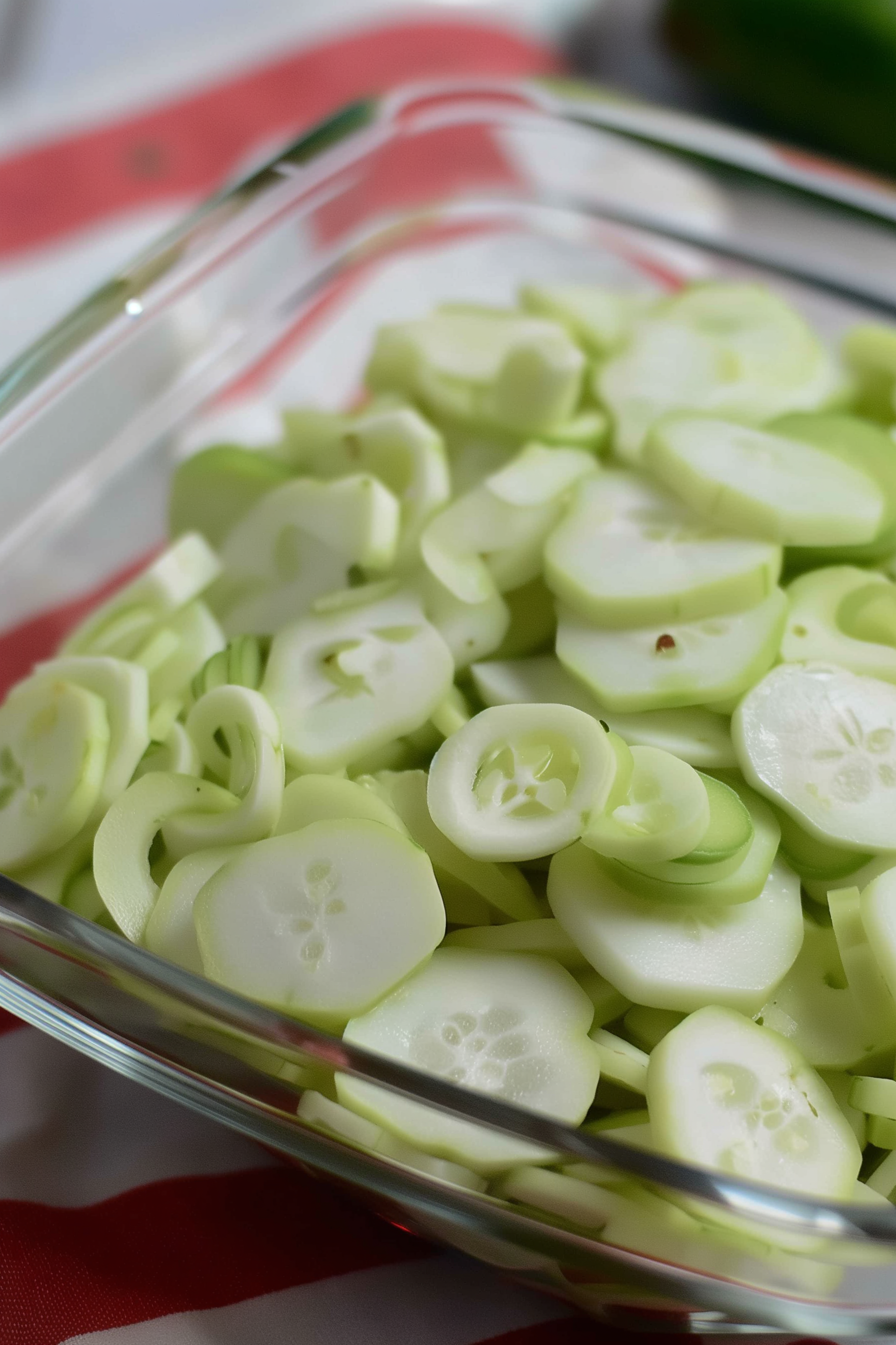 Easy Vinegar Cucumber Onion Salad