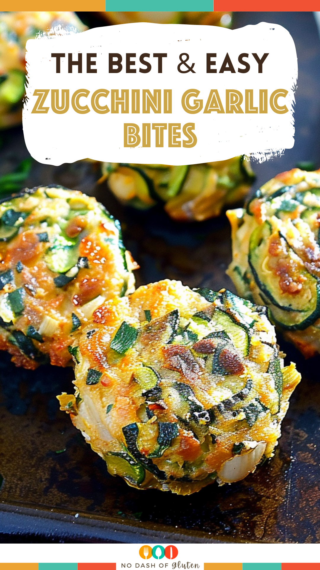 Easy Zucchini Garlic Bites