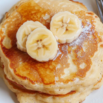 Fluffy Brown Sugar Banana Pancakes