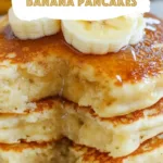 Fluffy Brown Sugar Banana Pancakes