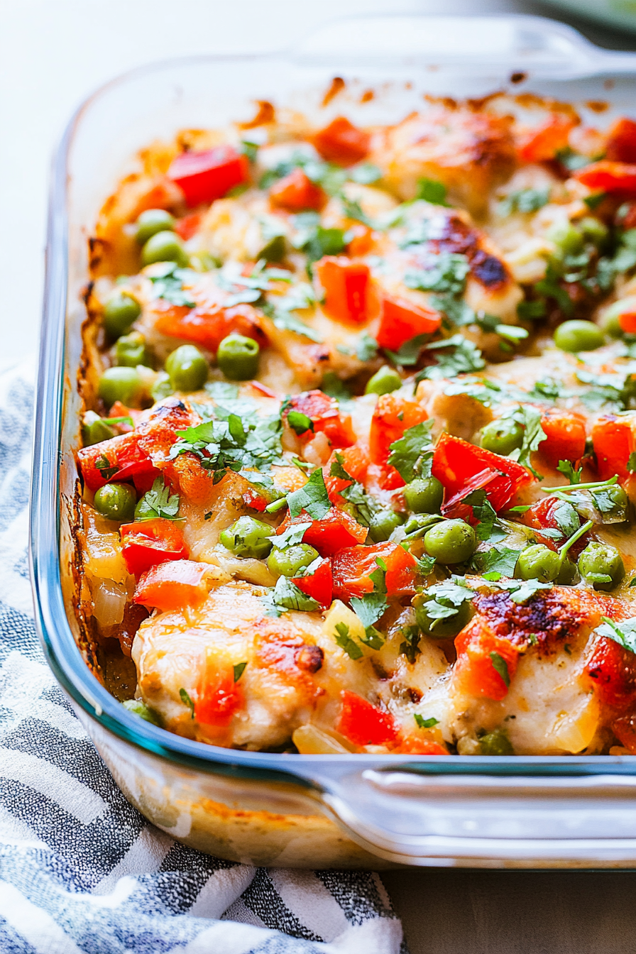 Fresh Salsa Chicken Bake