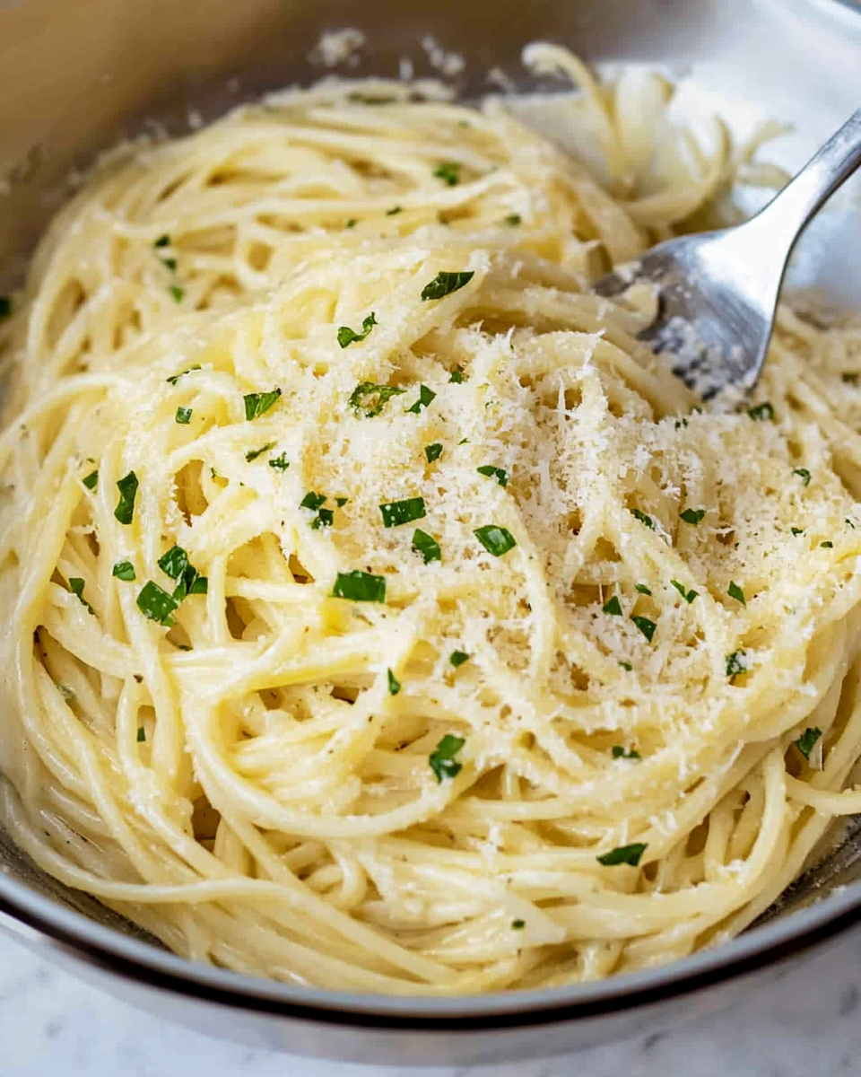 Garlic Parmesan Pasta Recipe