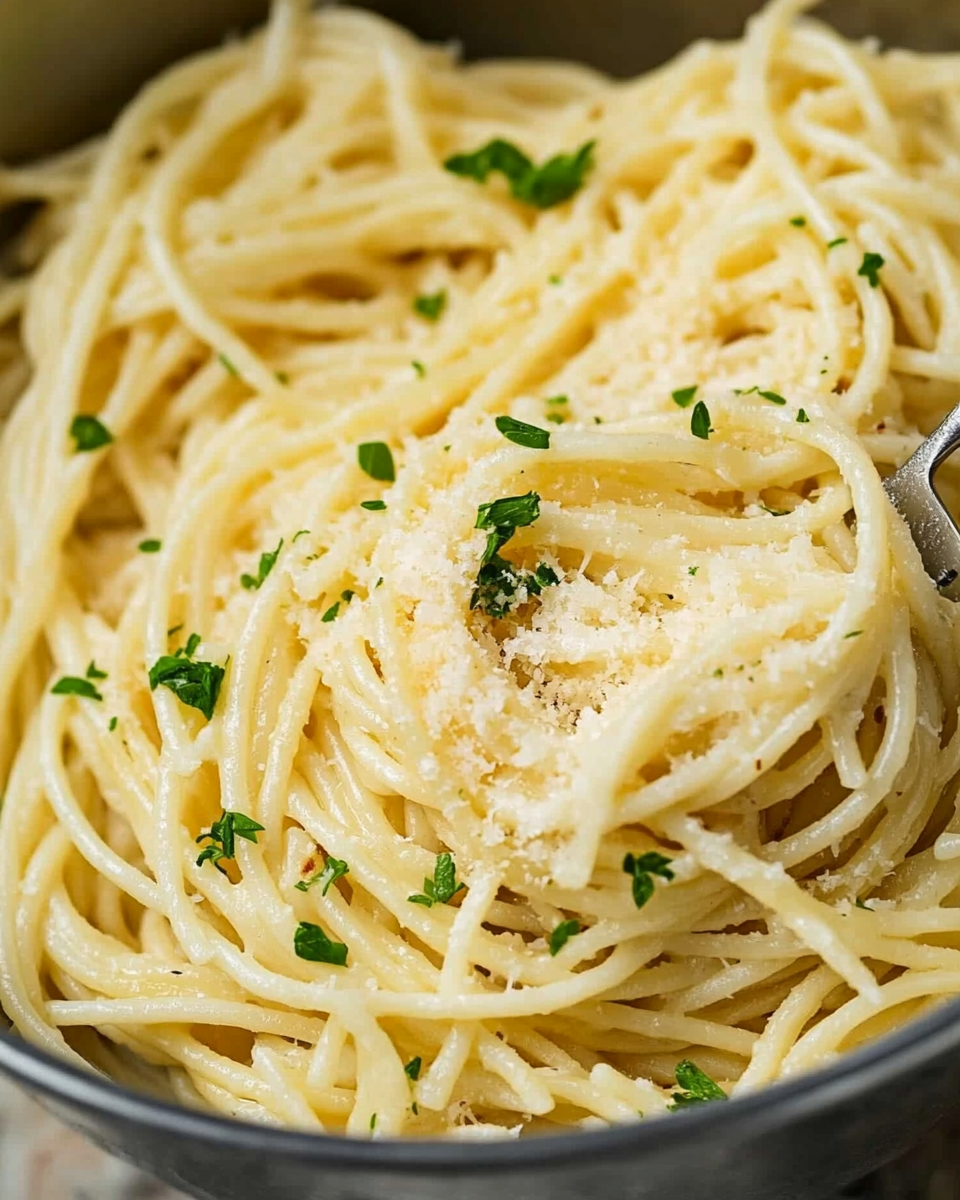 Garlic Parmesan Pasta Recipe