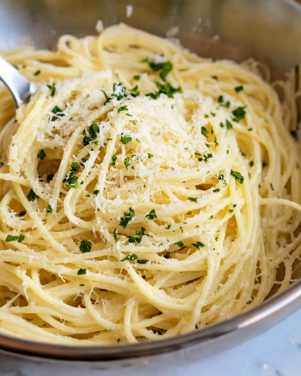 Garlic Parmesan Pasta Recipe