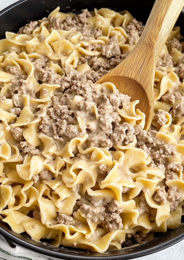 Ground Beef Stroganoff Recipe