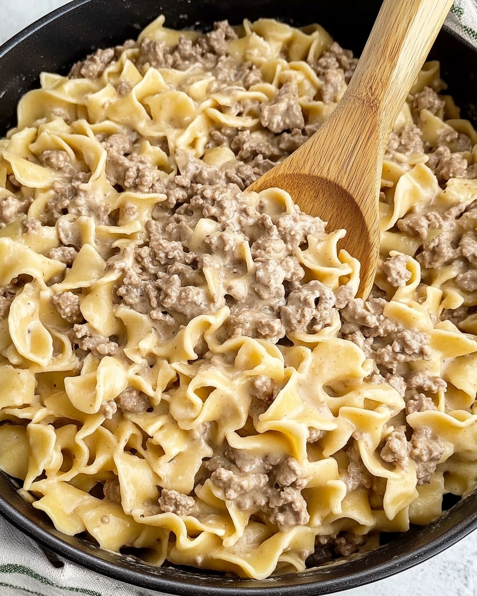 Ground Beef Stroganoff Recipe