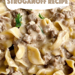 Ground Beef Stroganoff Recipe