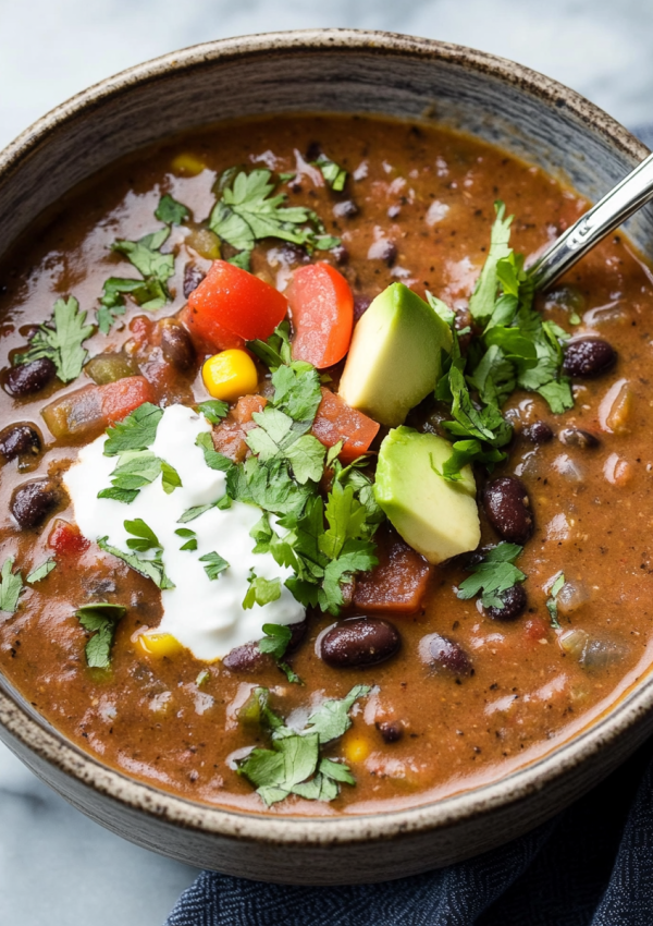 Hearty Black Bean Soup