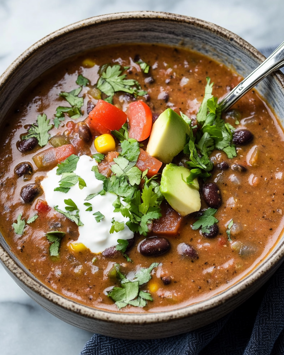 Hearty Black Bean Soup