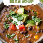 Hearty Black Bean Soup