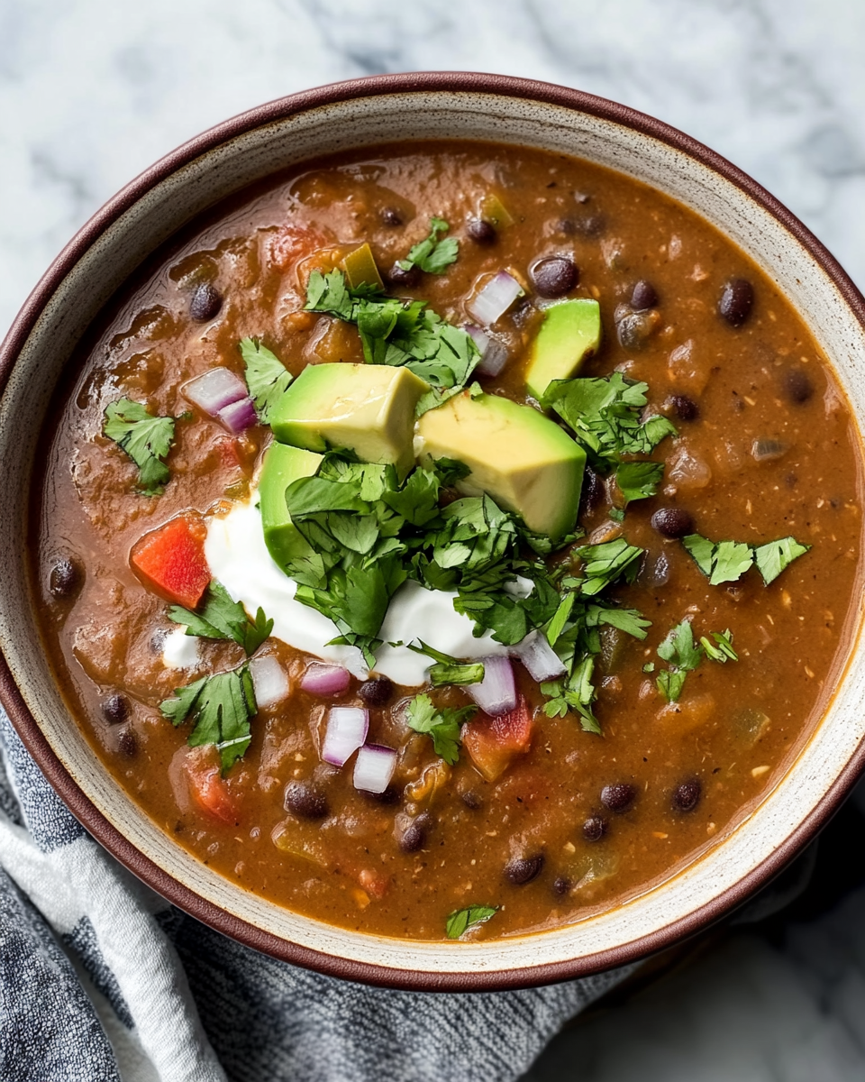 Hearty Black Bean Soup