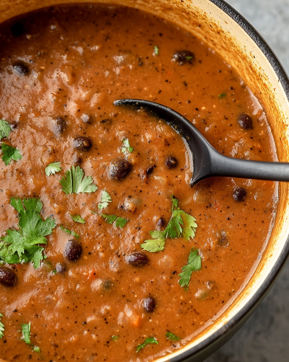 Hearty Black Bean Soup