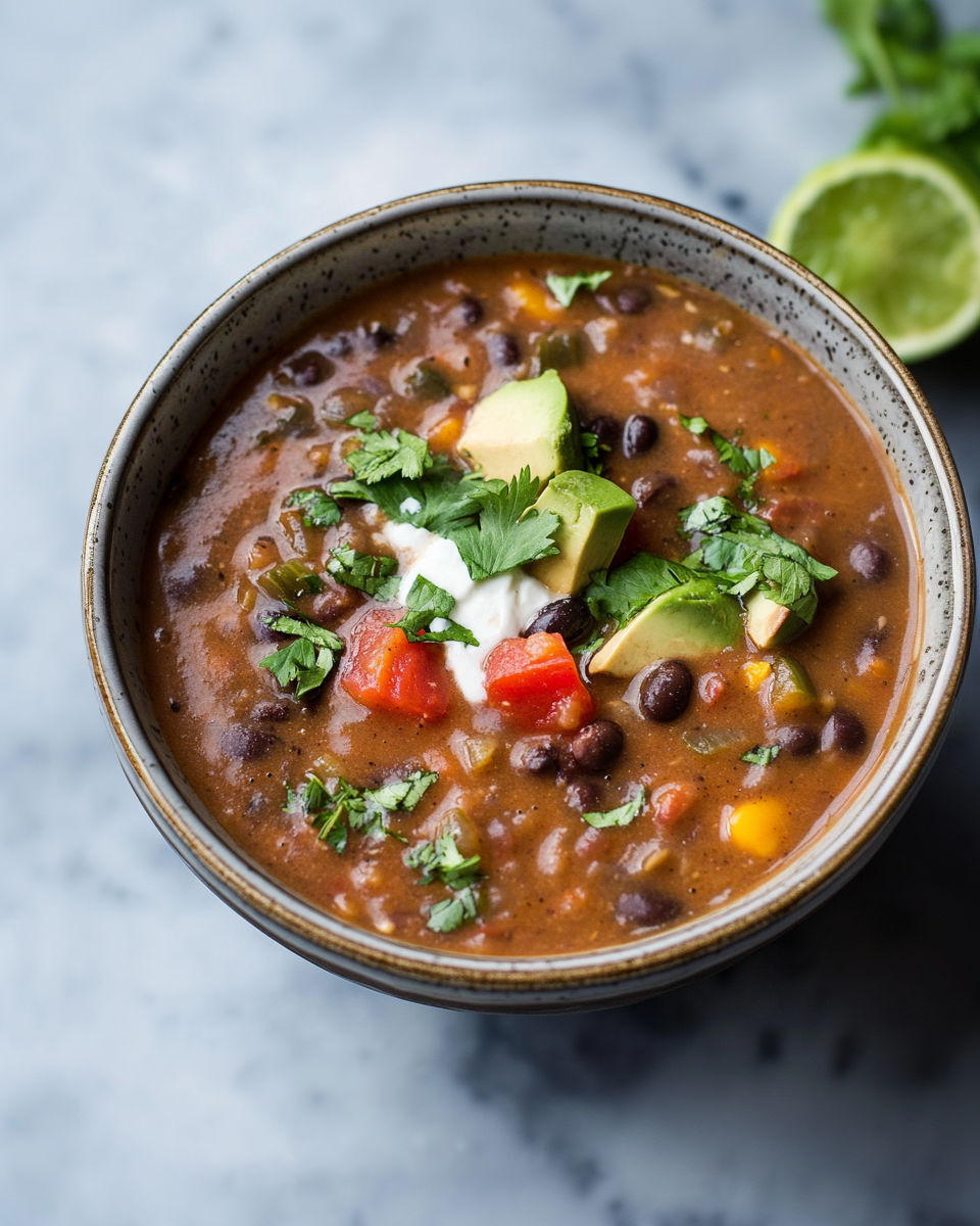 Hearty Black Bean Soup