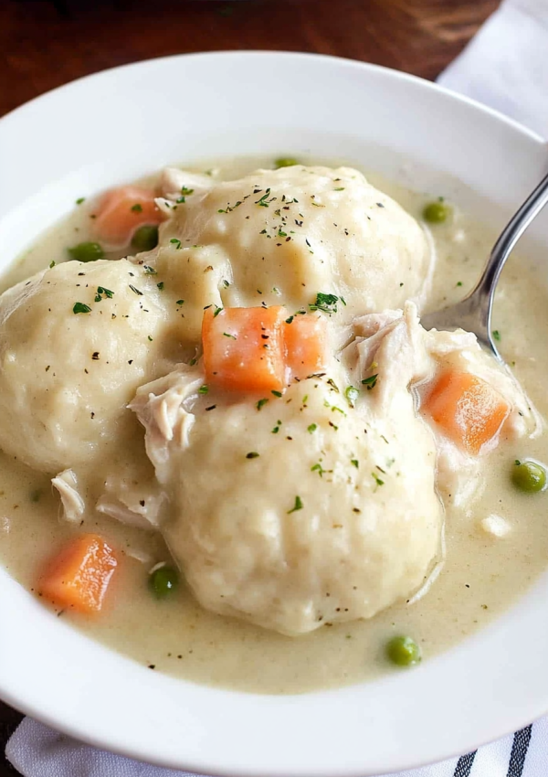 Homemade Chicken and Dumplings