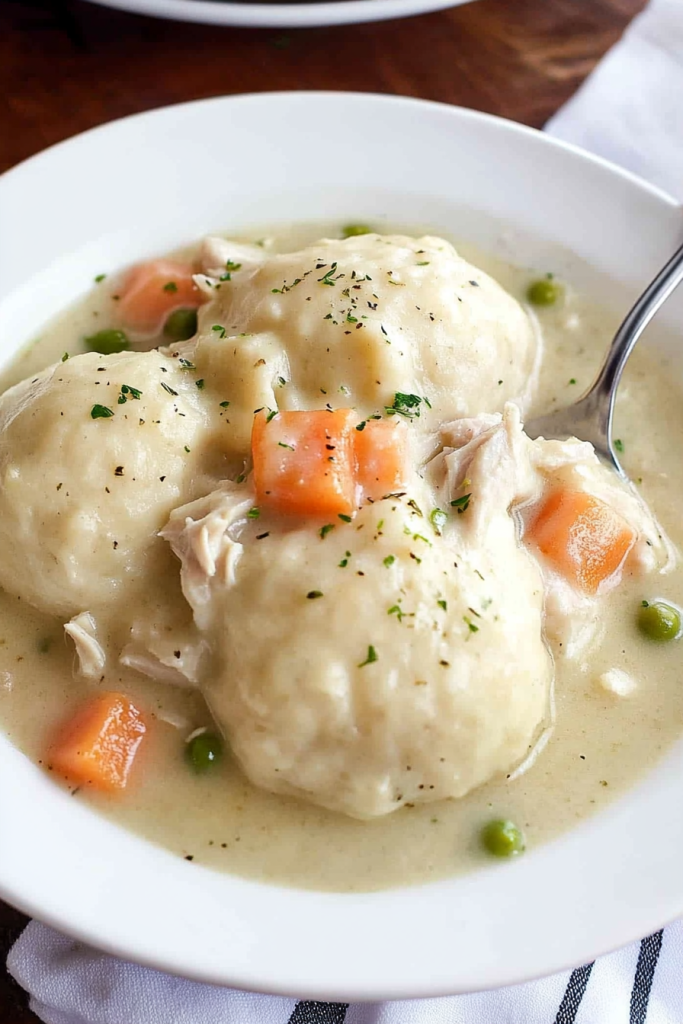 Homemade Chicken and Dumplings