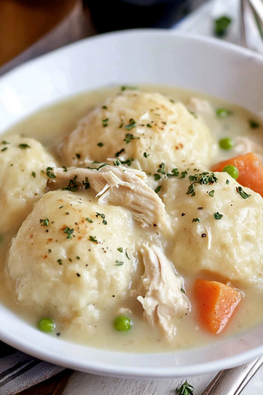 Homemade Chicken and Dumplings