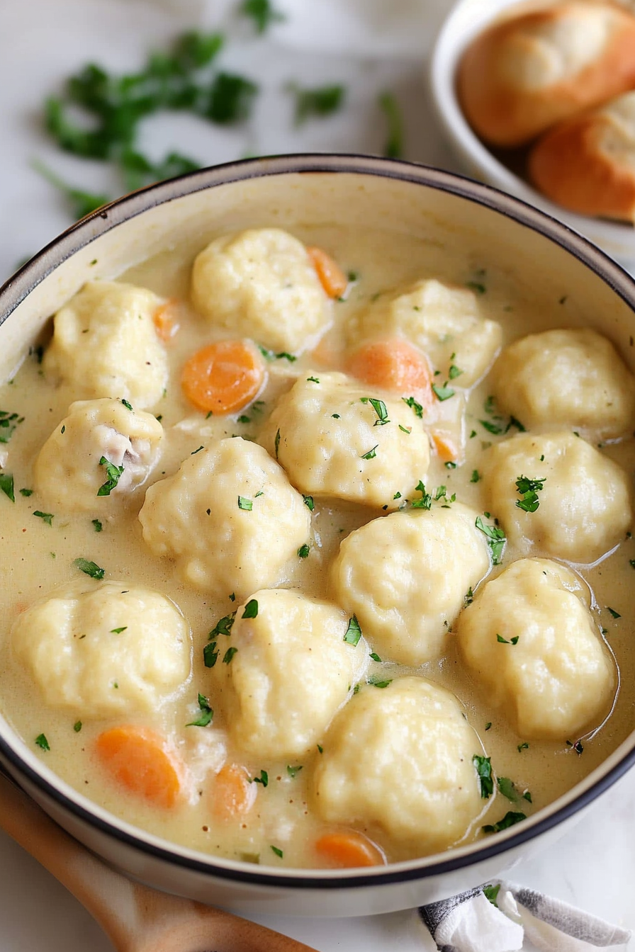 Homemade Chicken and Dumplings