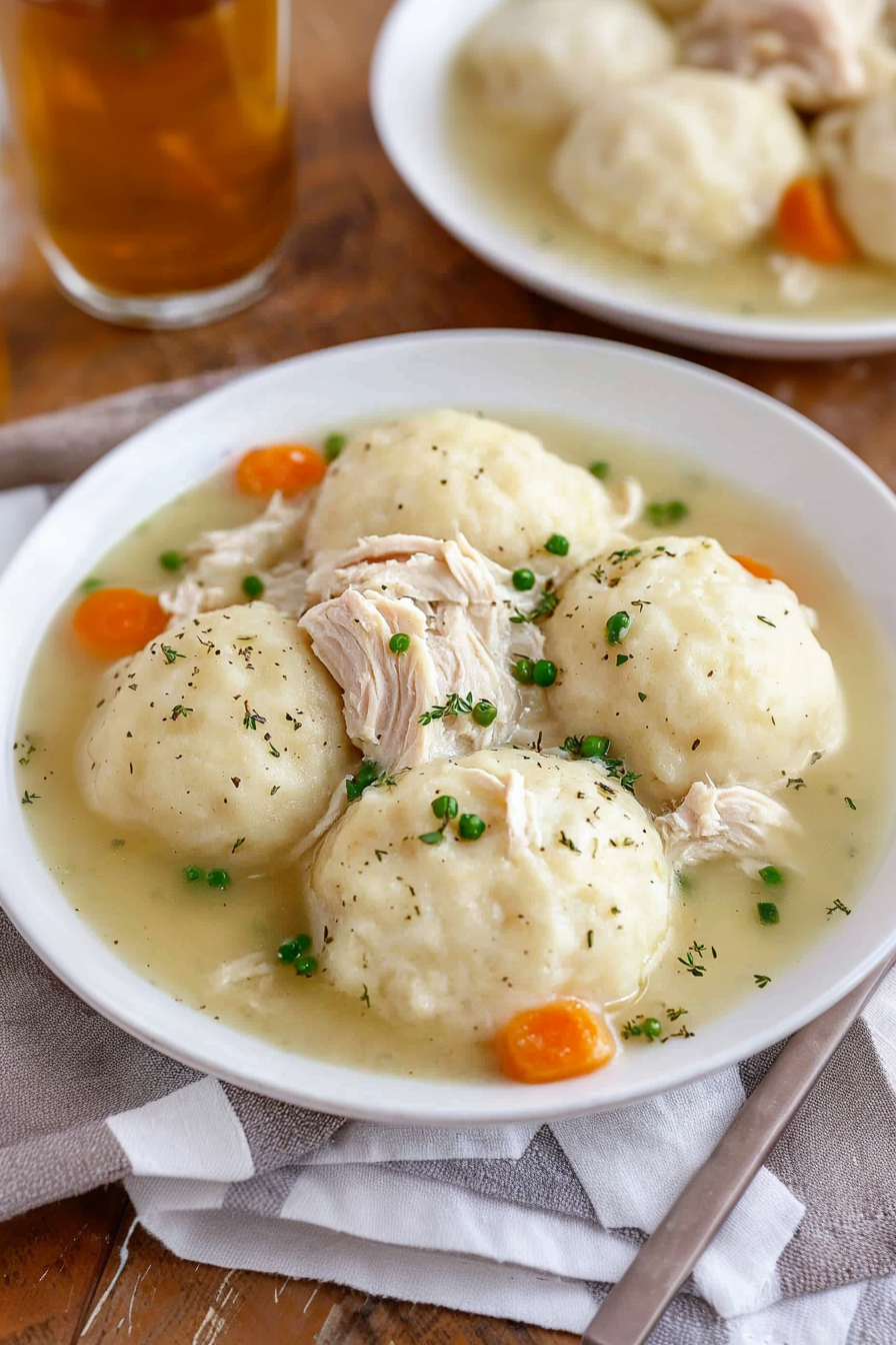 Homemade Chicken and Dumplings