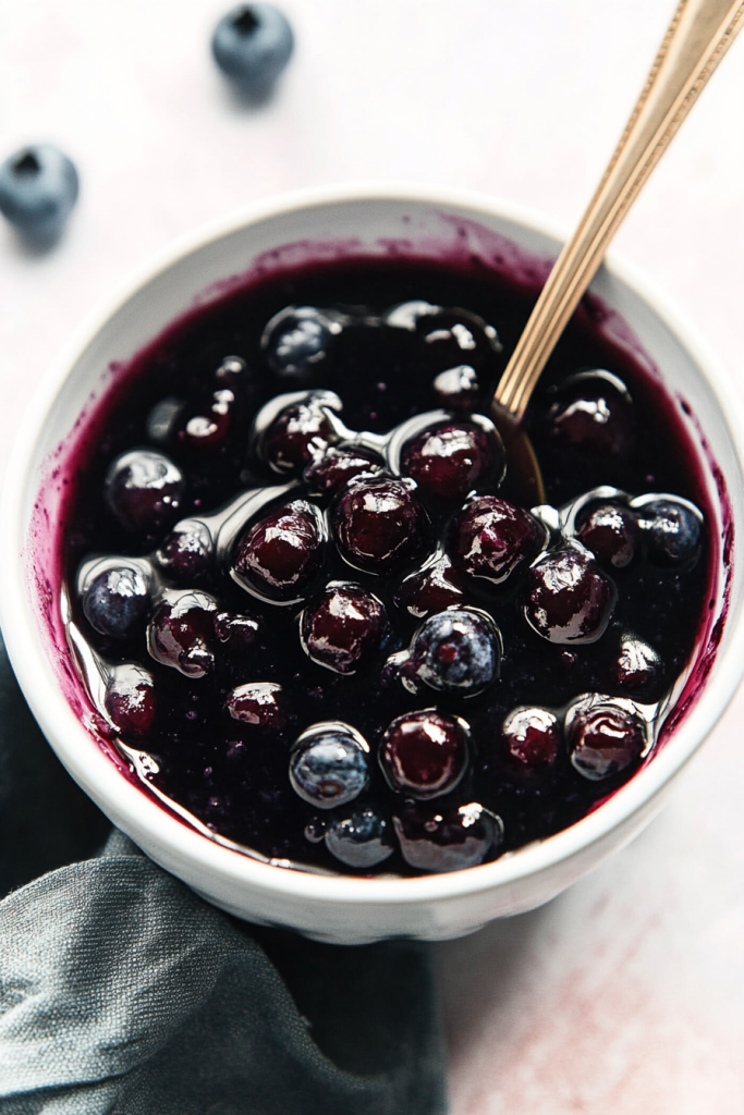 How to Make Blueberry Sauce