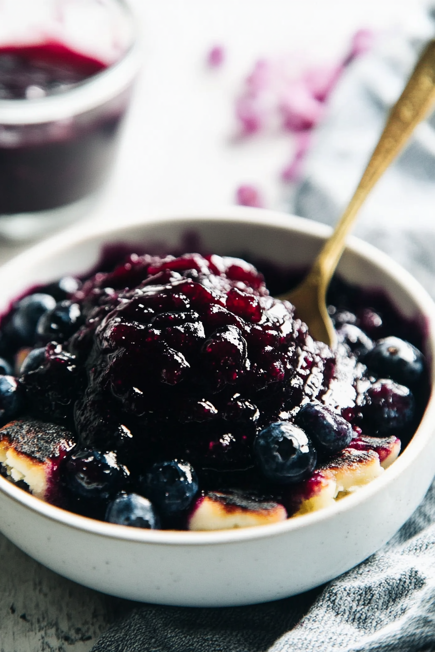 How to Make Blueberry Sauce