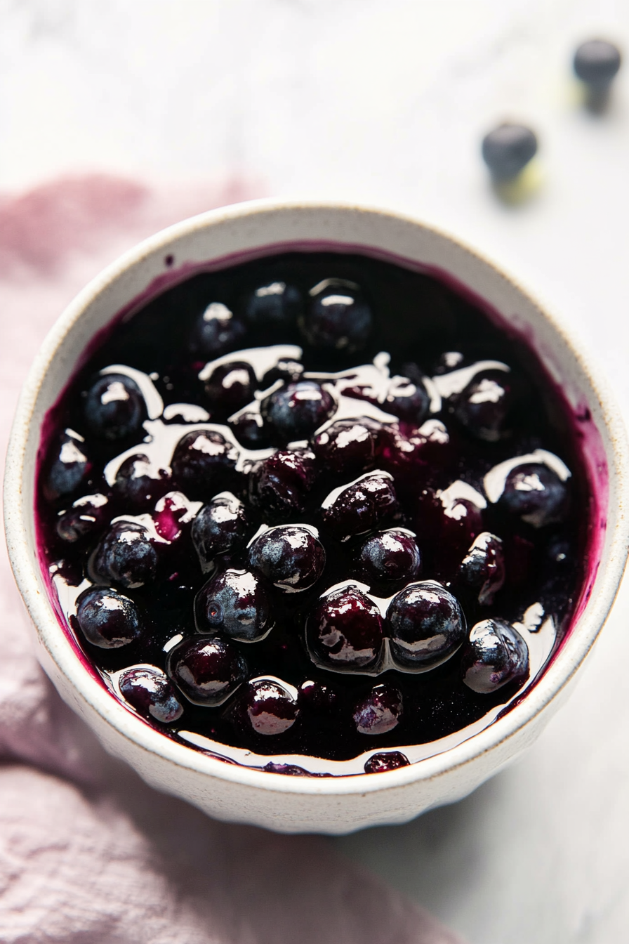 How to Make Blueberry Sauce