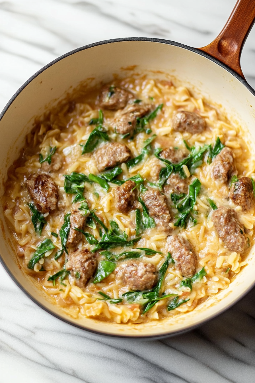 Italian Sausage Orzo Recipe