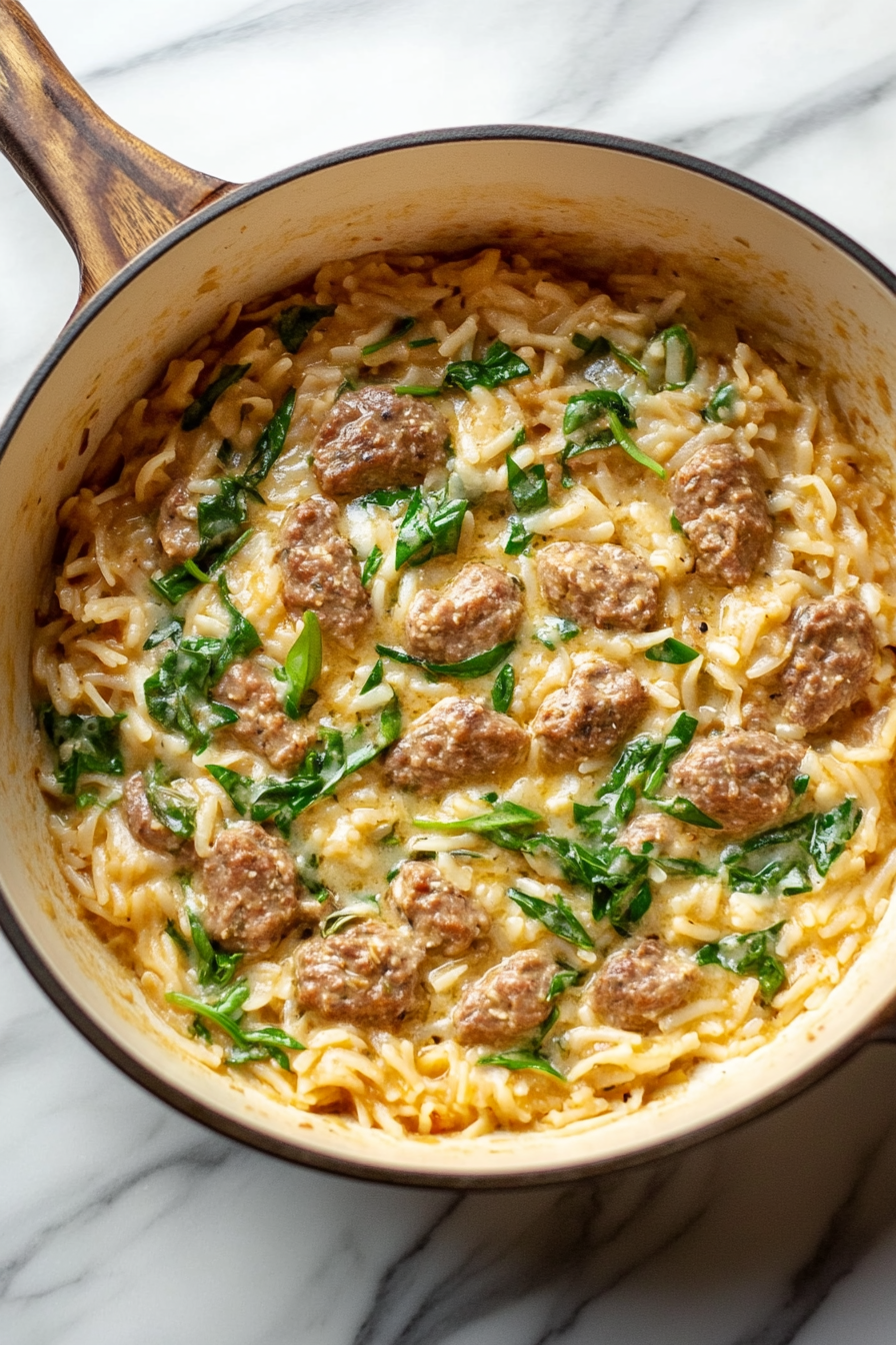 Italian Sausage Orzo Recipe