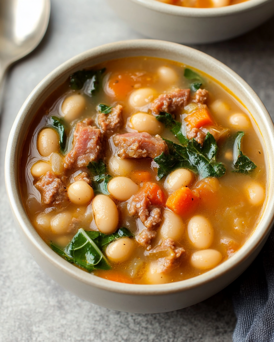 Italian Sausage White Bean Soup Recipe