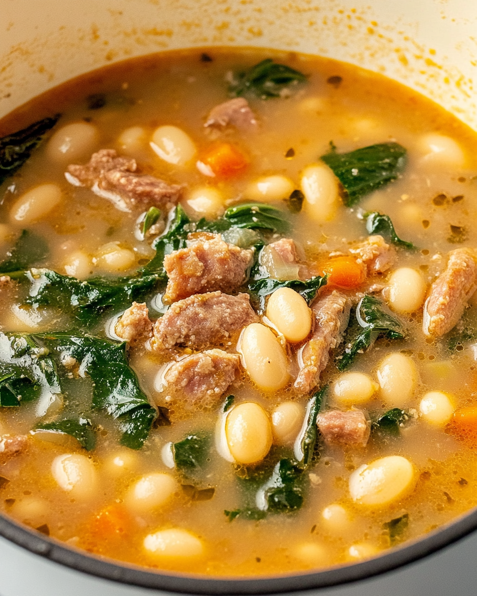 Italian Sausage White Bean Soup Recipe