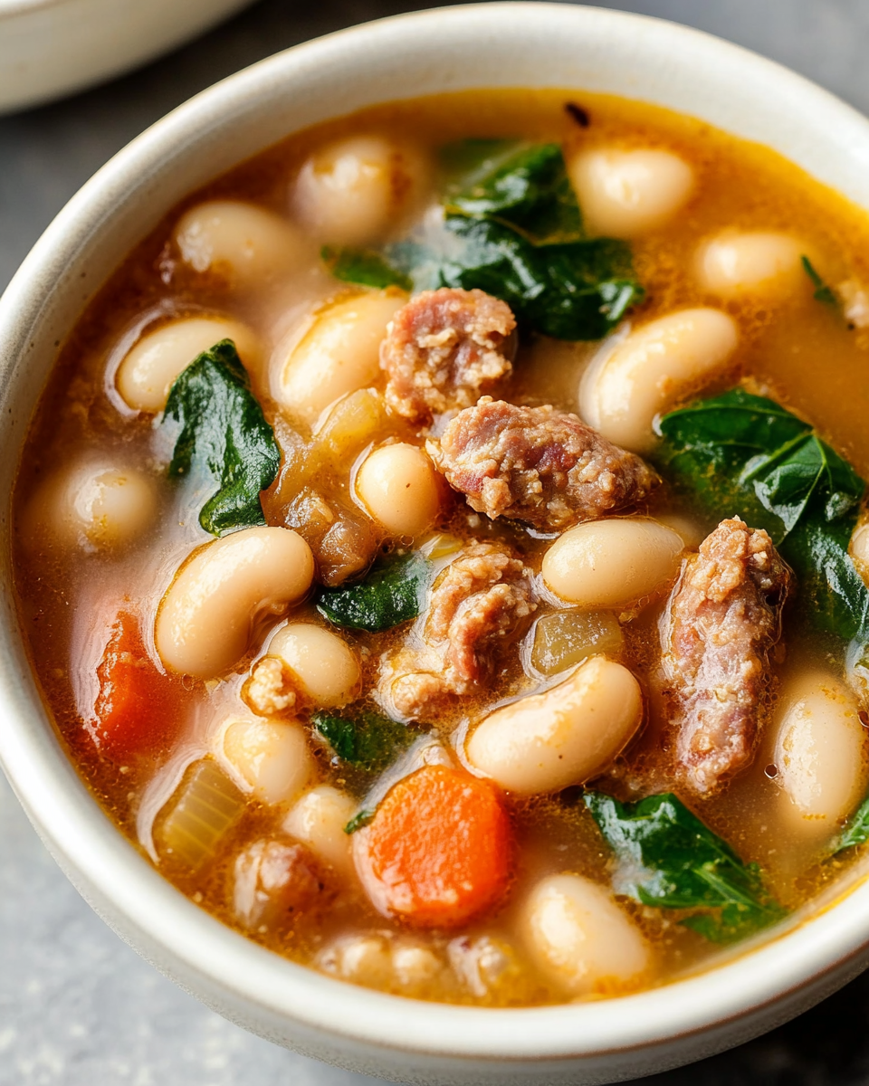 Italian Sausage White Bean Soup Recipe