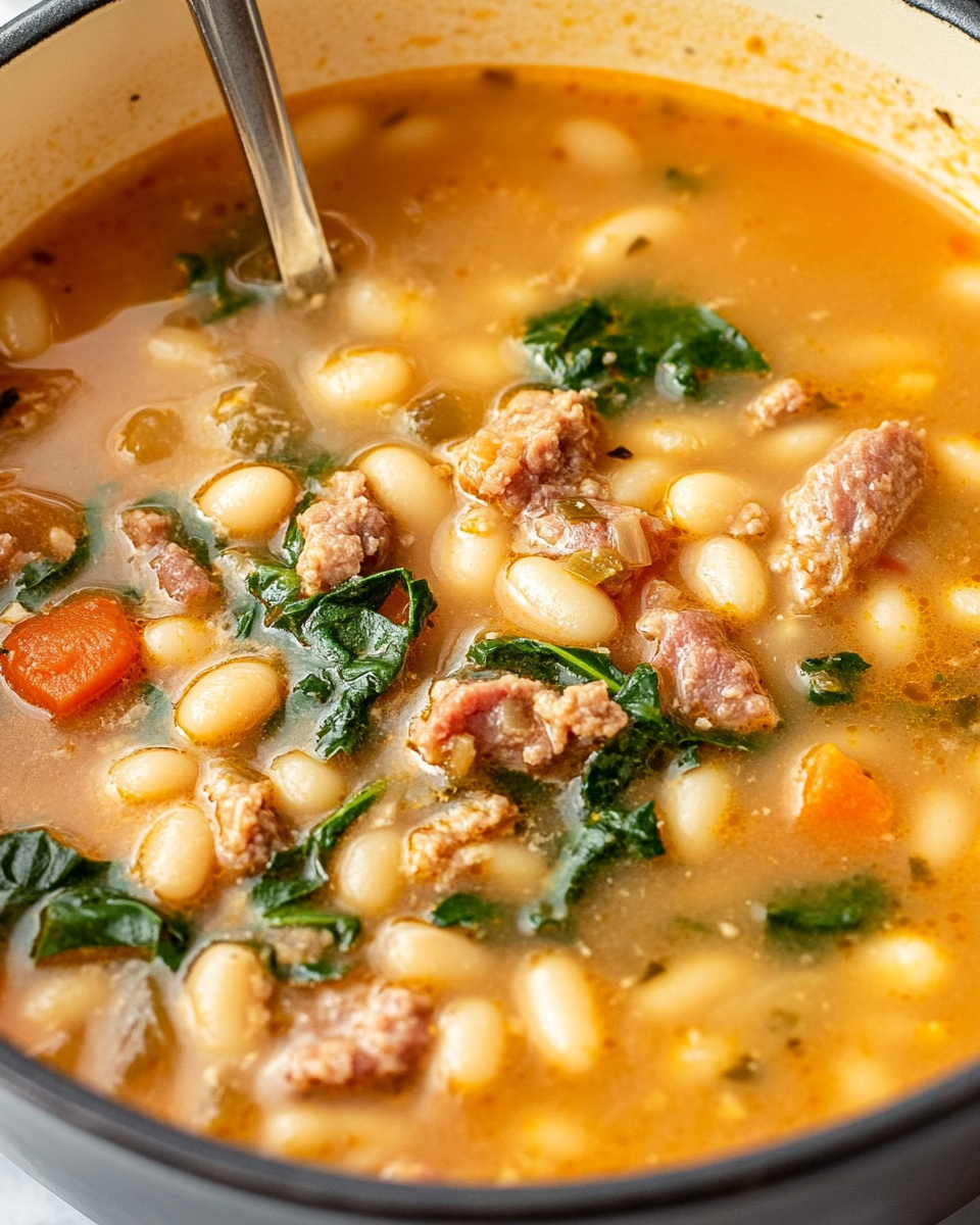 Italian Sausage White Bean Soup Recipe